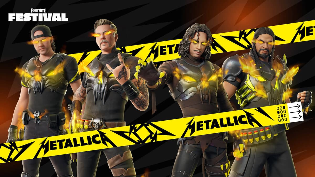 Fortnite Festival Season 4 Metallica collab