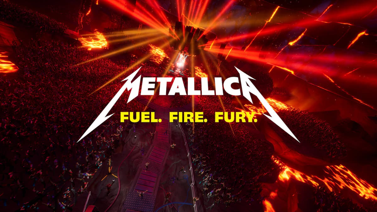 Fortnite Metallica live event