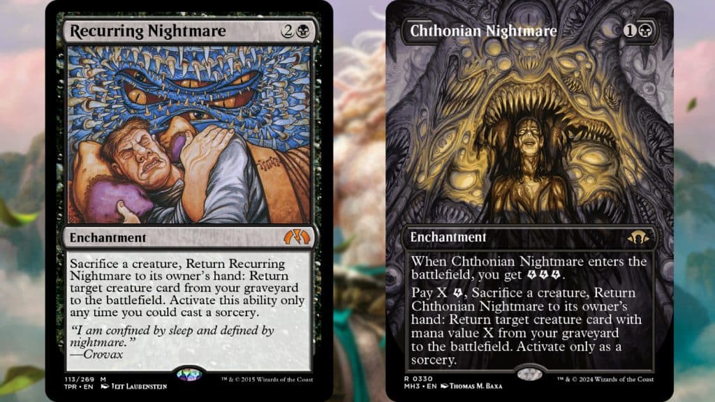 Modern Horizons 3 Nightmare cards