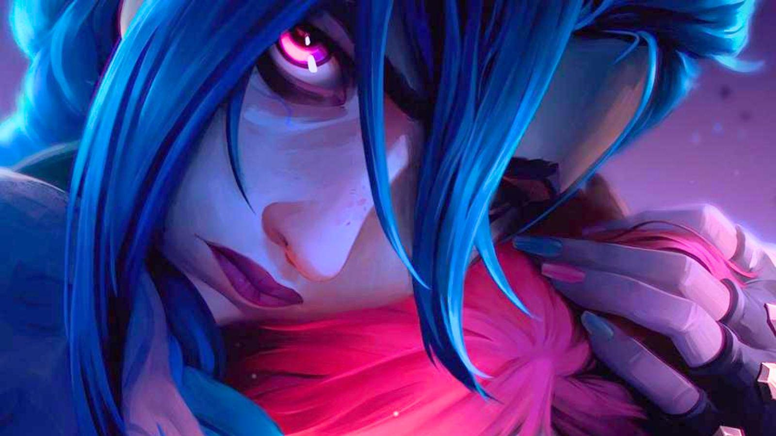 Jinx and Vi in the Arcane Season 2 poster.