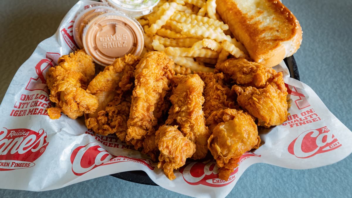 Raising Cane's chicken