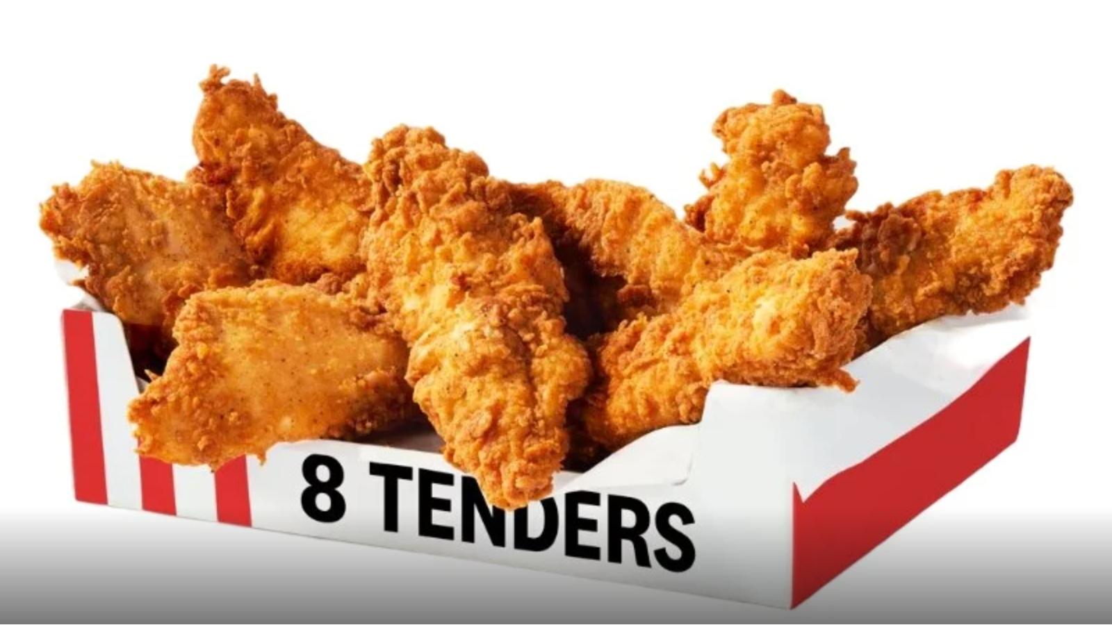 KFC выпускает эксклюзивные куриные тендеры и новый острый соус