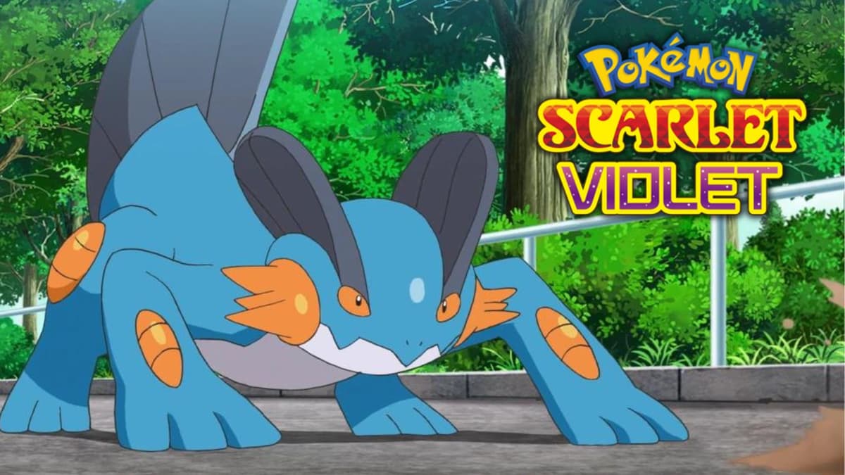 pokemon scarlet violet swampert anime