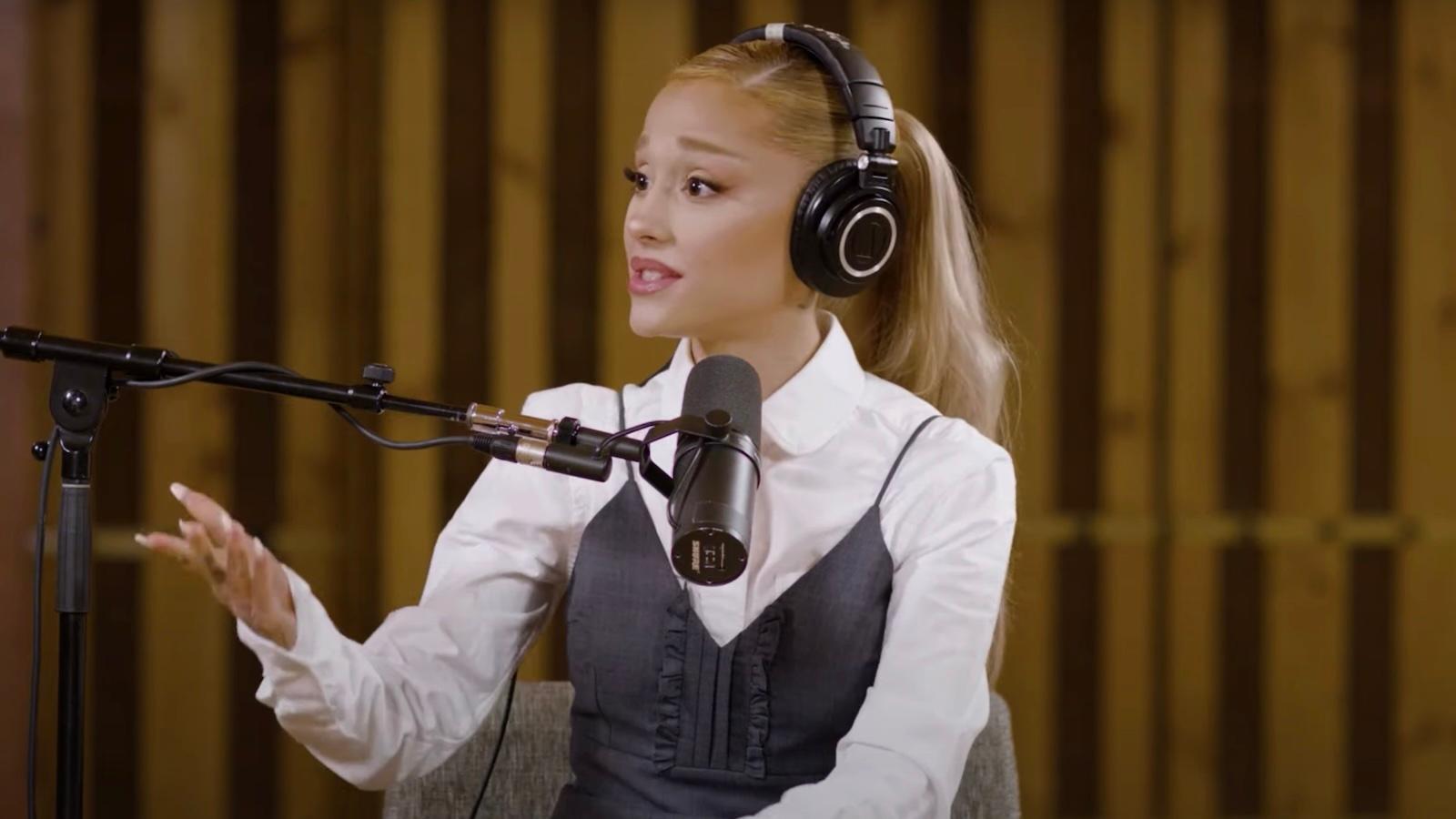 Ariana Grande on the Podcrushed podcast