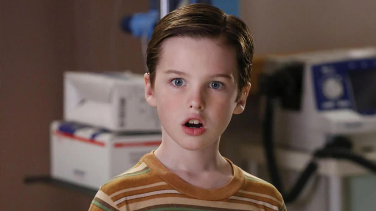 Iain Armitage as Sheldon in Young Sheldon