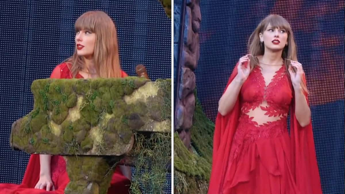 Taylor Swift emotional at Liverpool show