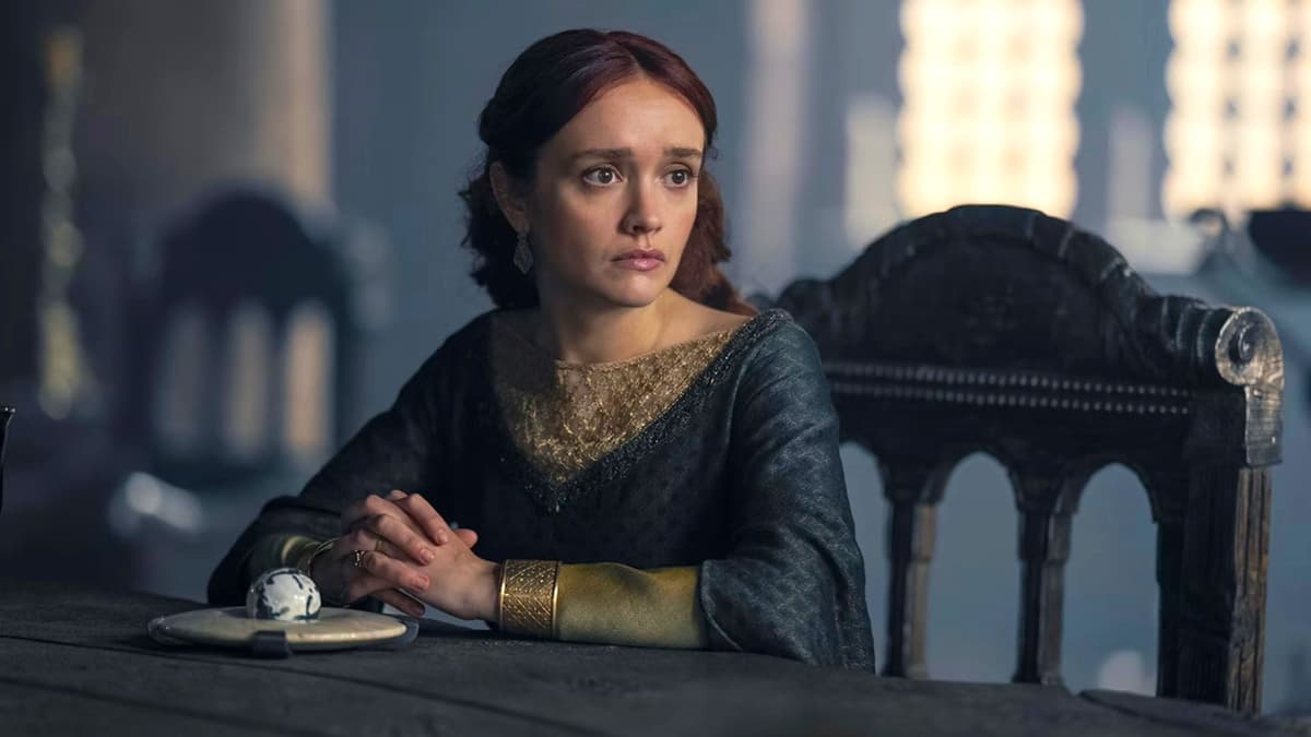 Olivia Cooke as Alicent Hightower in House of the Dragon