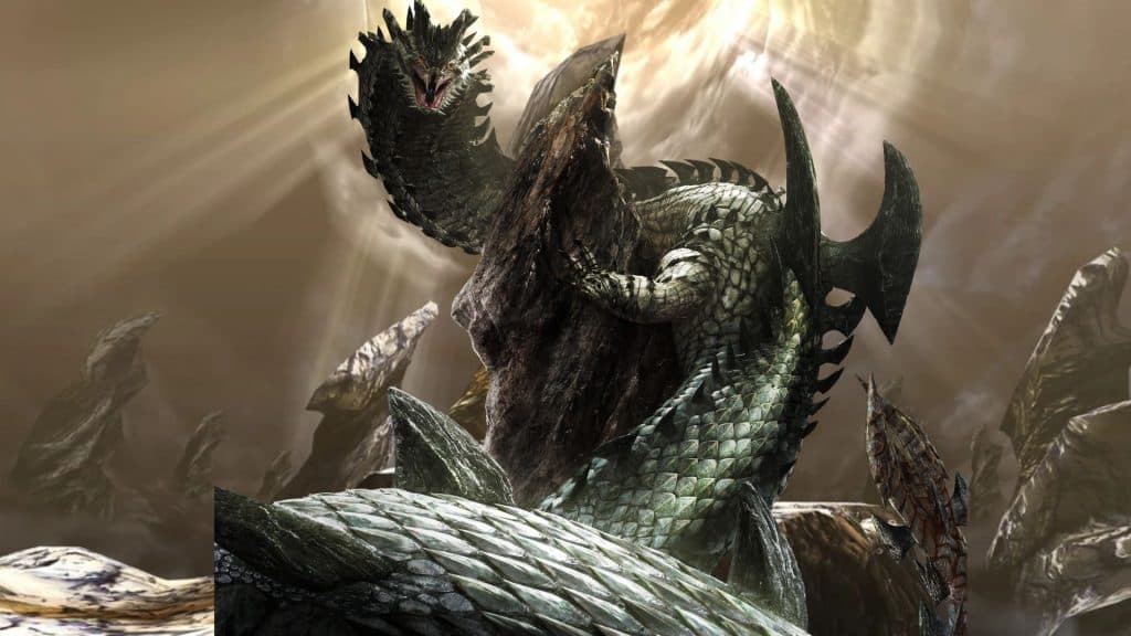 Dalamadur wrapped around a rock