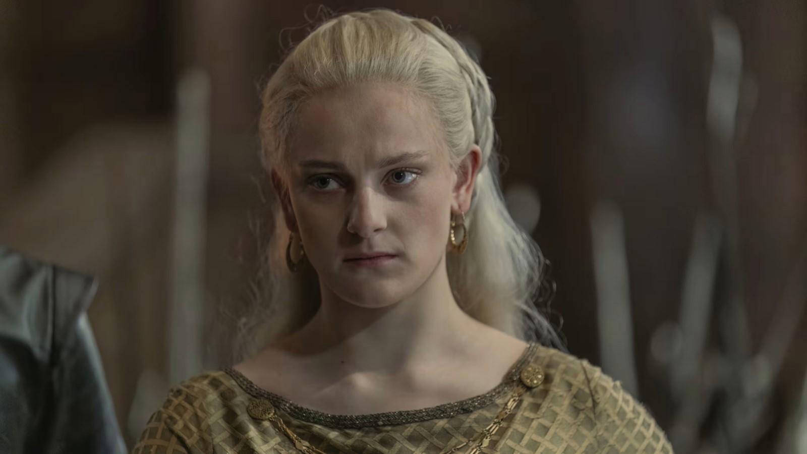 Phia Saban as Helaena Targaryen in House of the Dragon