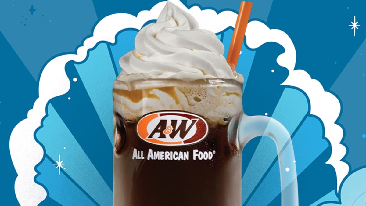 A&W root beer float