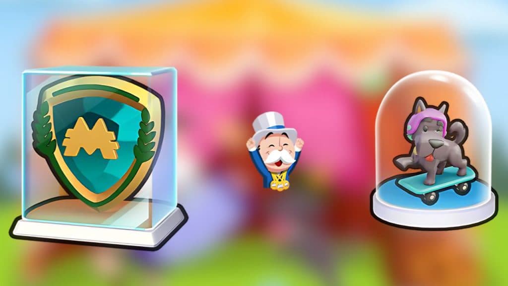 Set Completion rewards in Monopoly Games Sticker Album