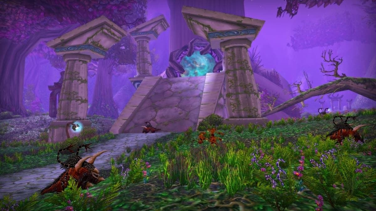 A Nightmare Incursion portal in Season of Discovery