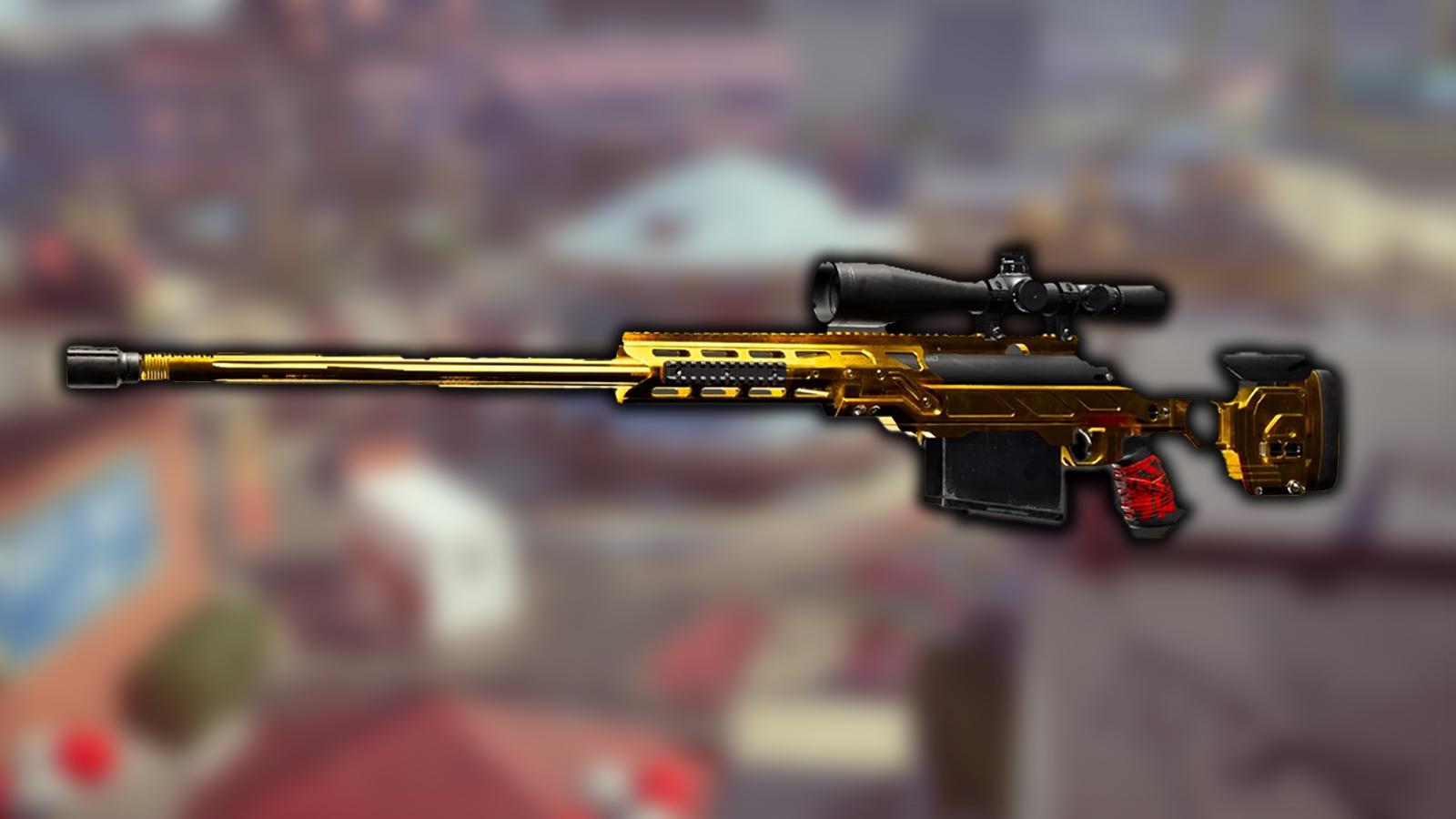 an image of TAC-50 in XDefiant with Gold mastery camo