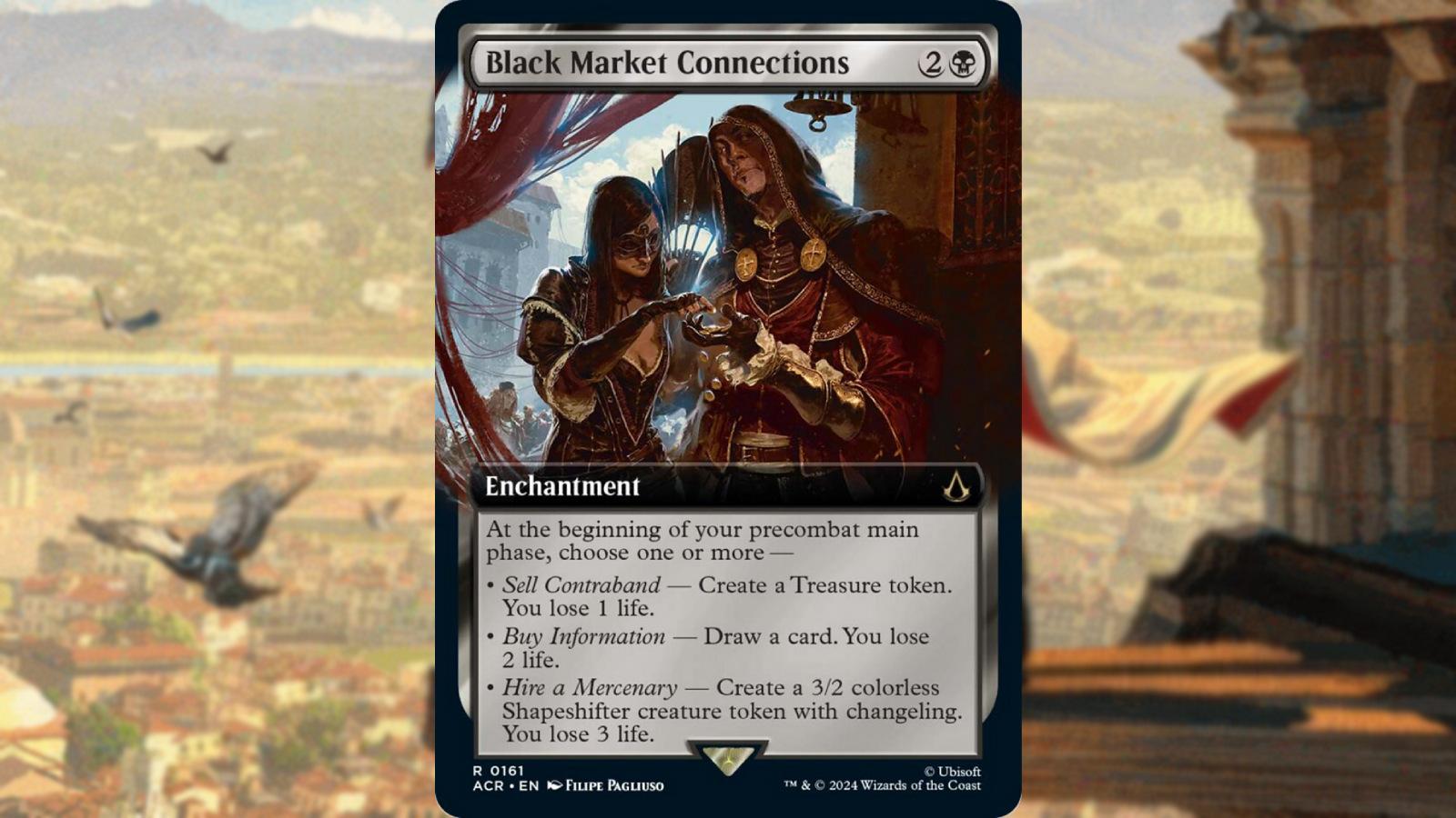 MTG Assassin's Creed Black Market Connections