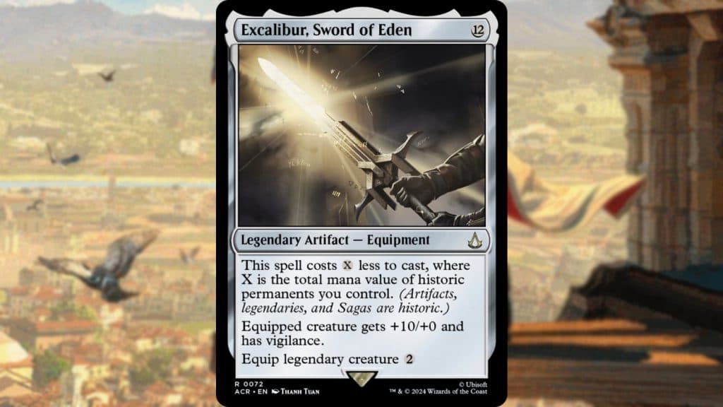 MTG Assassin's Creed Excalibur, Sword of Eden