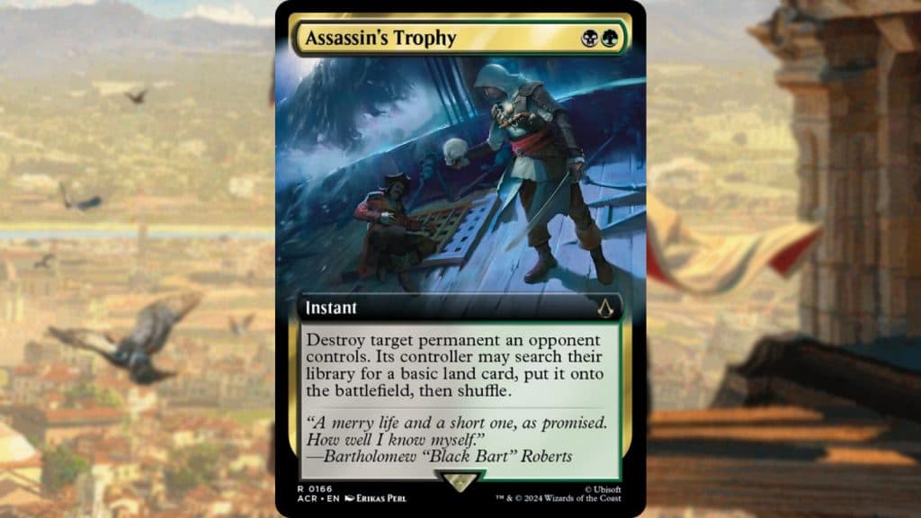 MTG Assassin's Creed Trophy removal