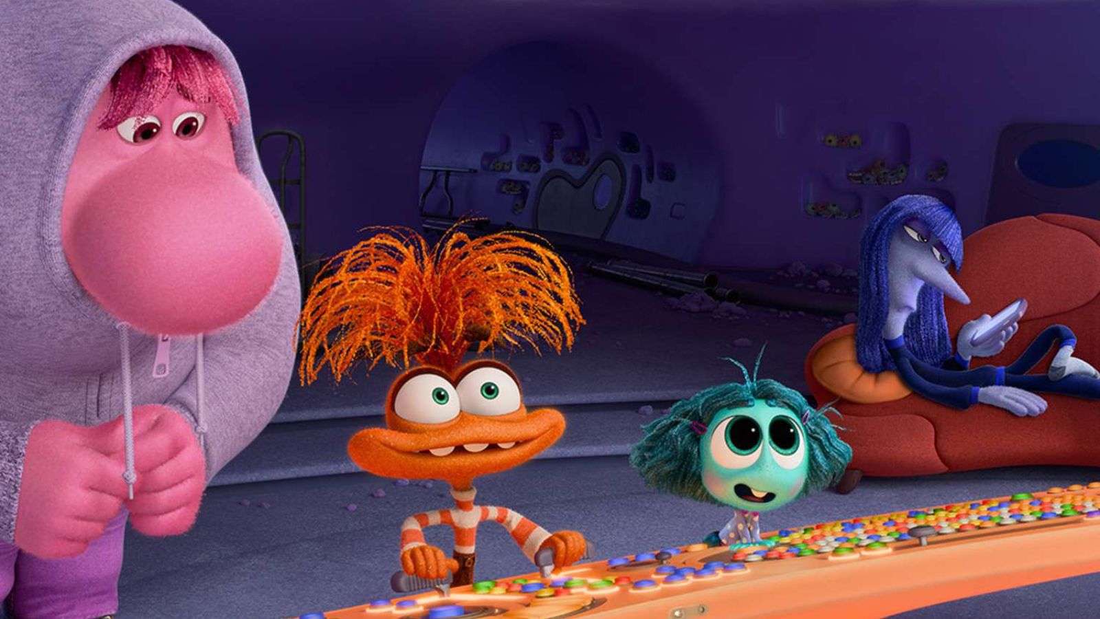 The new emotions in Inside Out 2