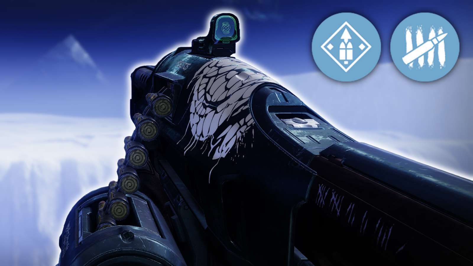 The 21% Delirium machine gun in Destiny 2 with Overflow and Killing Tally perks.