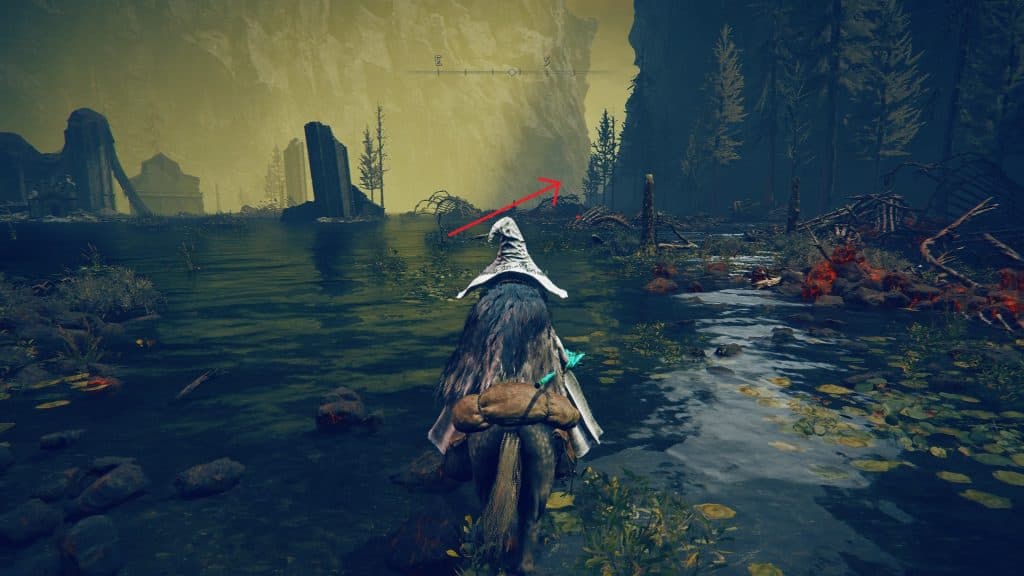 A screenshot from the game Elden Ring
