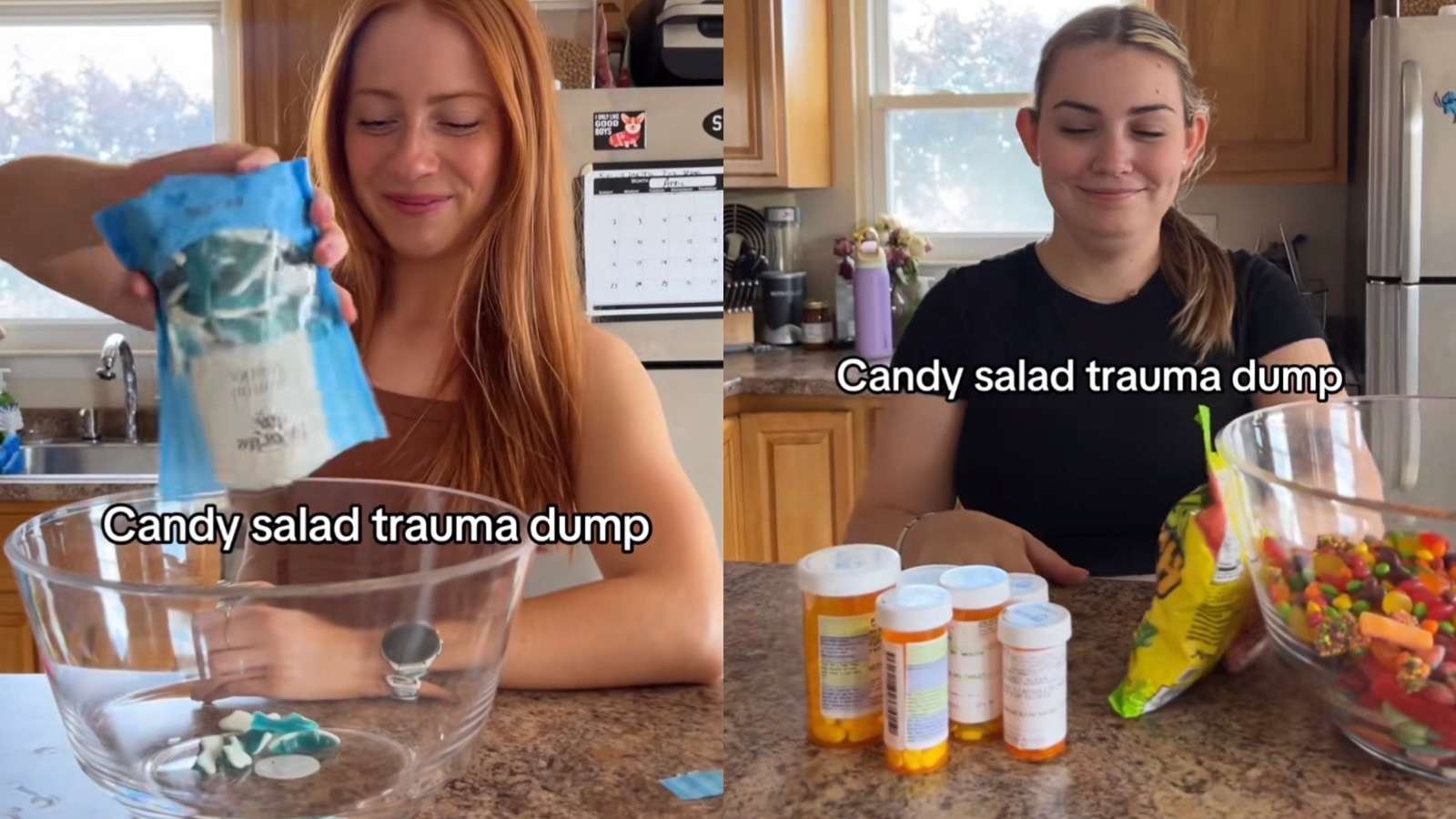 candy salad trauma dump on TikTok