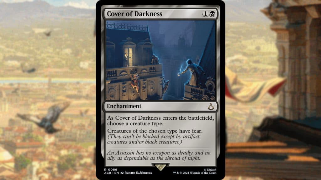 MTG Assassin's Creed Cover of Darkness