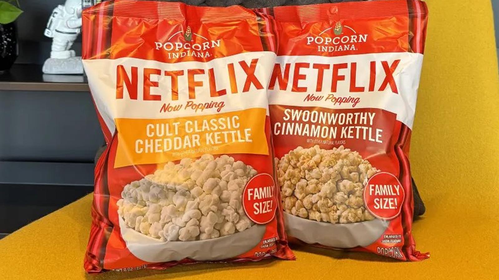 Netflix's popcorn line