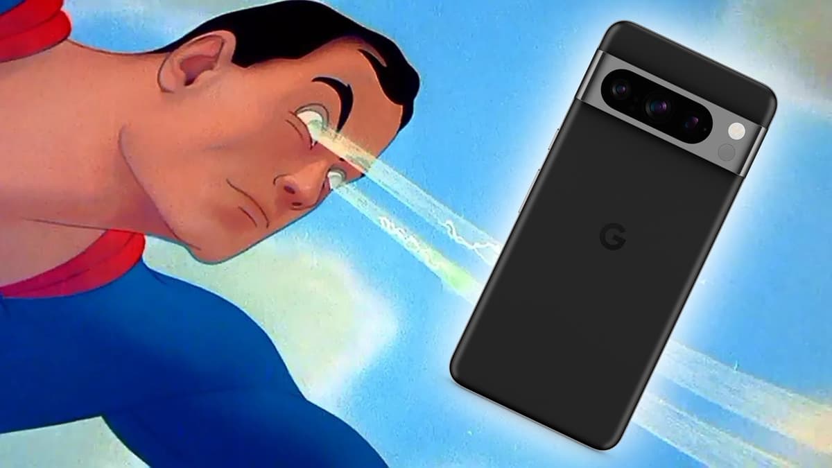 Superman X-ray vision smartphone