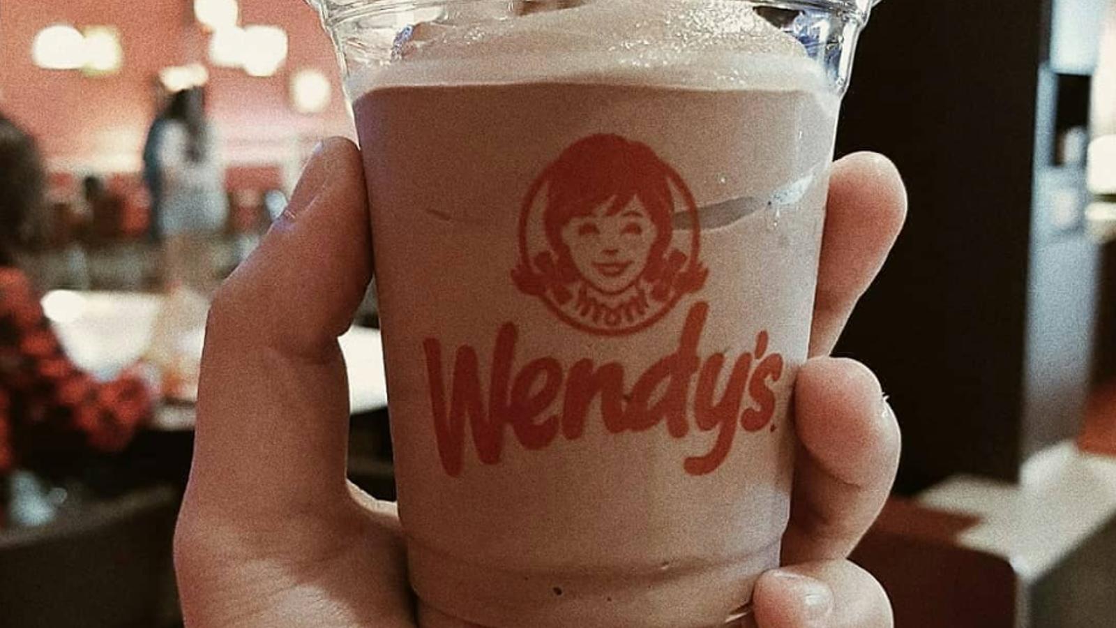 Wendy's chocolate frosty