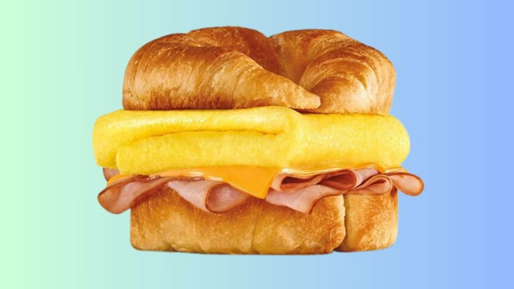 hardees sunrise croissant