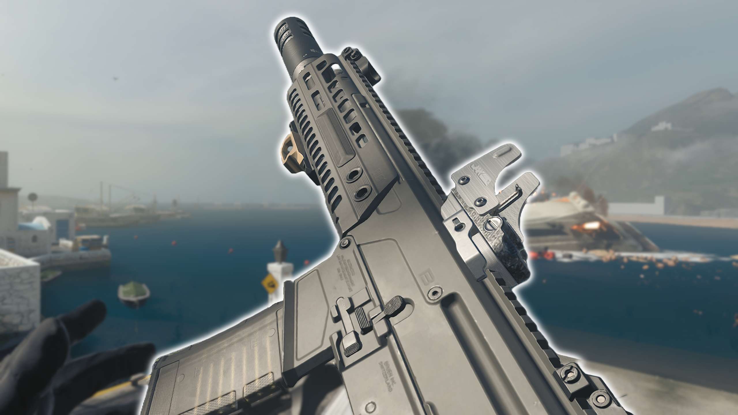 The M13B assault rifle in Modern Warfare 3.