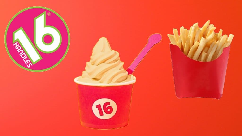 16 Handles French fry yogurt