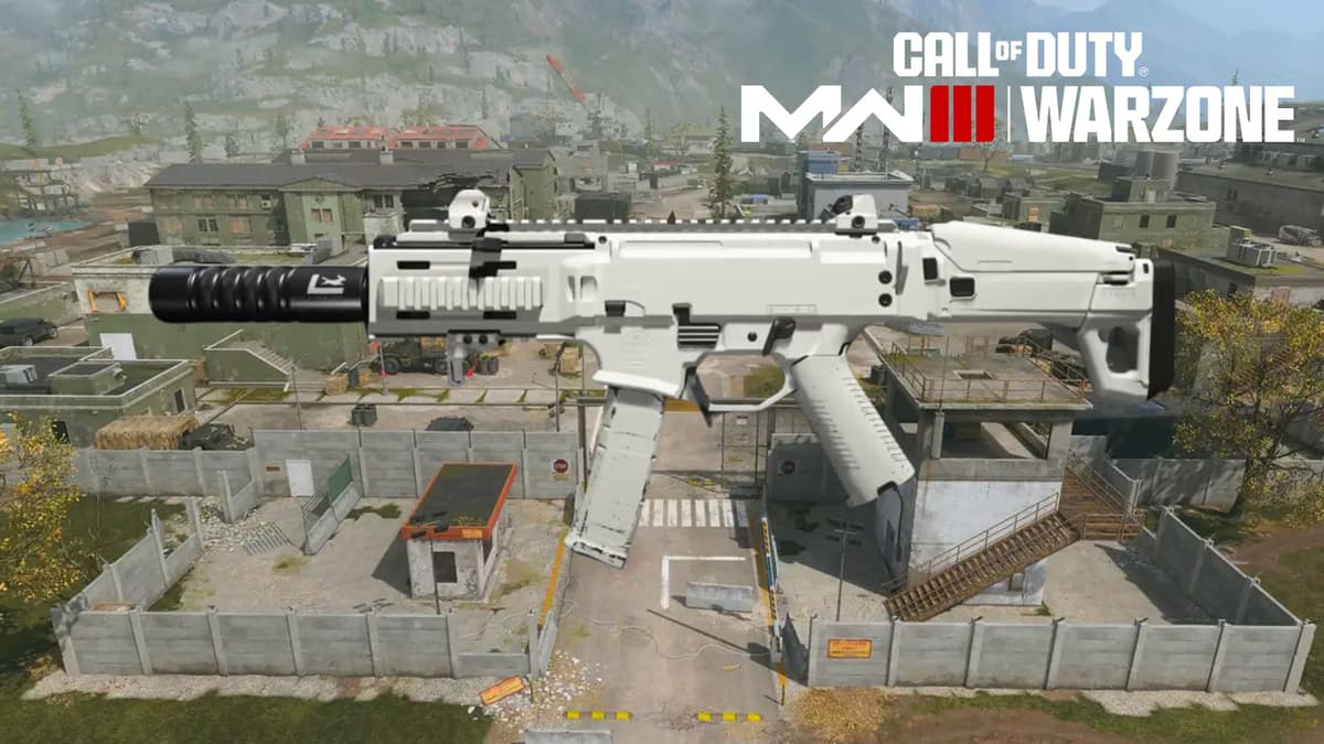 White Rival-9 SMG in Warzone