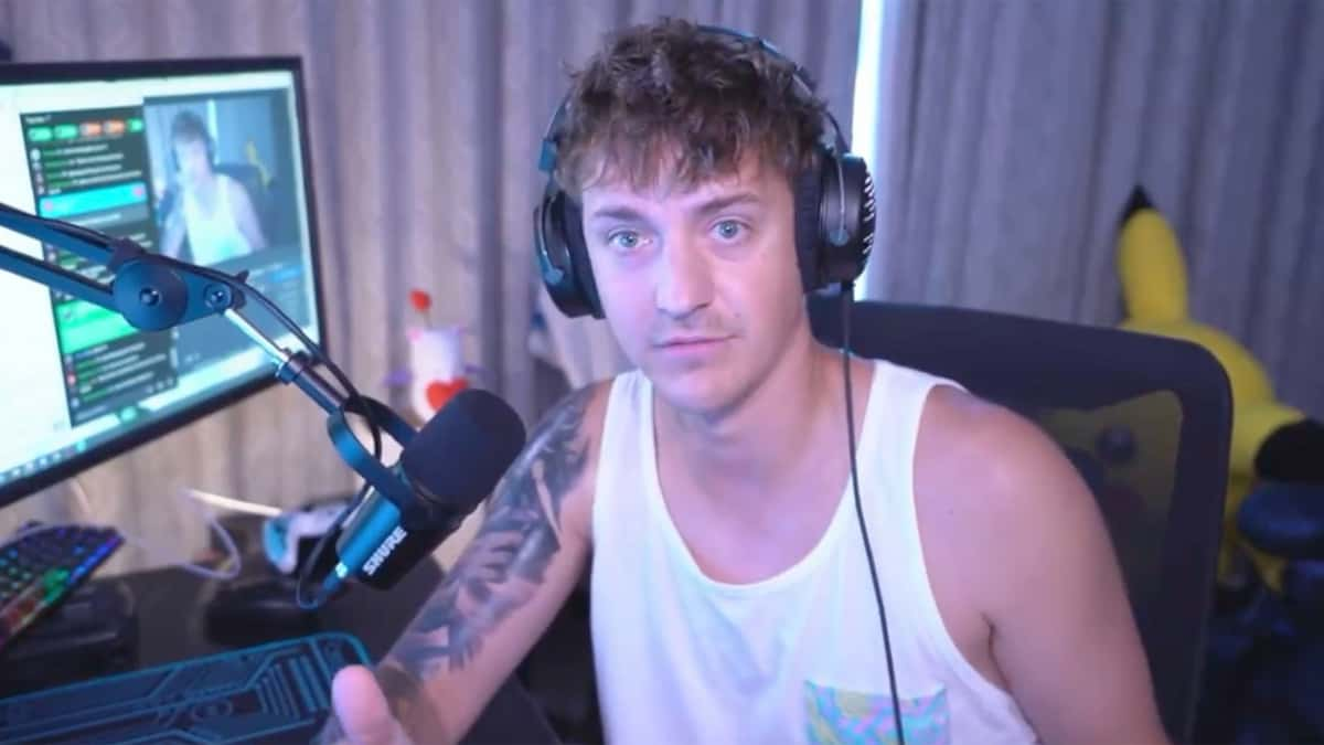 Ninja looking into the camera