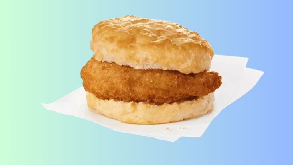 Arby's chicken biscuit