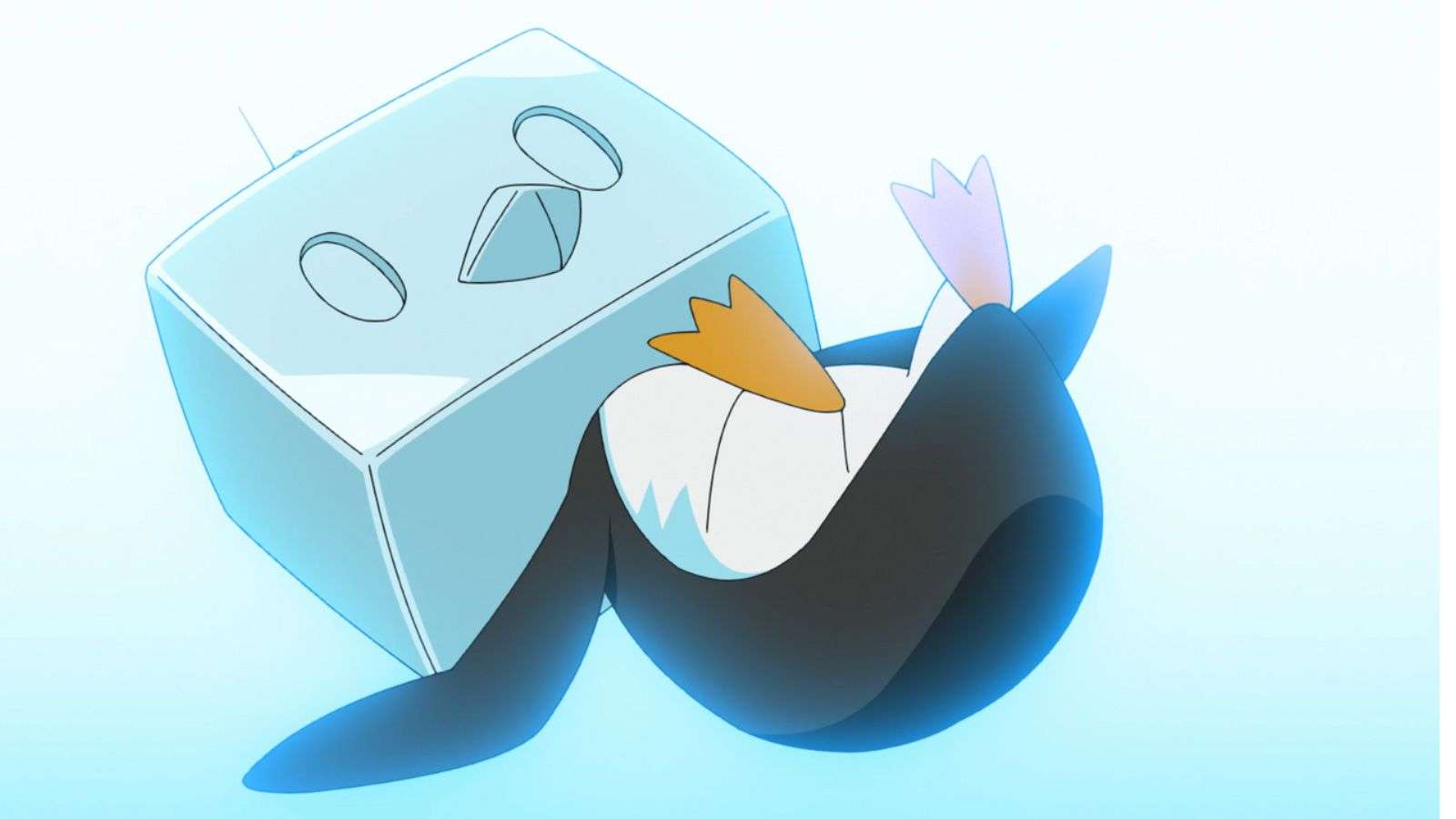 Eiscue from Pokemon anime.