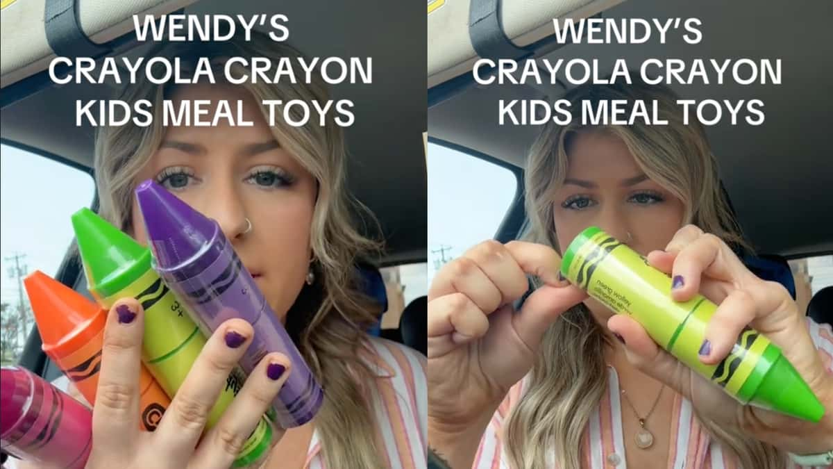 Wendy's crayola toys