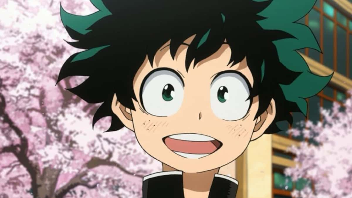 Deku in My Hero Academia