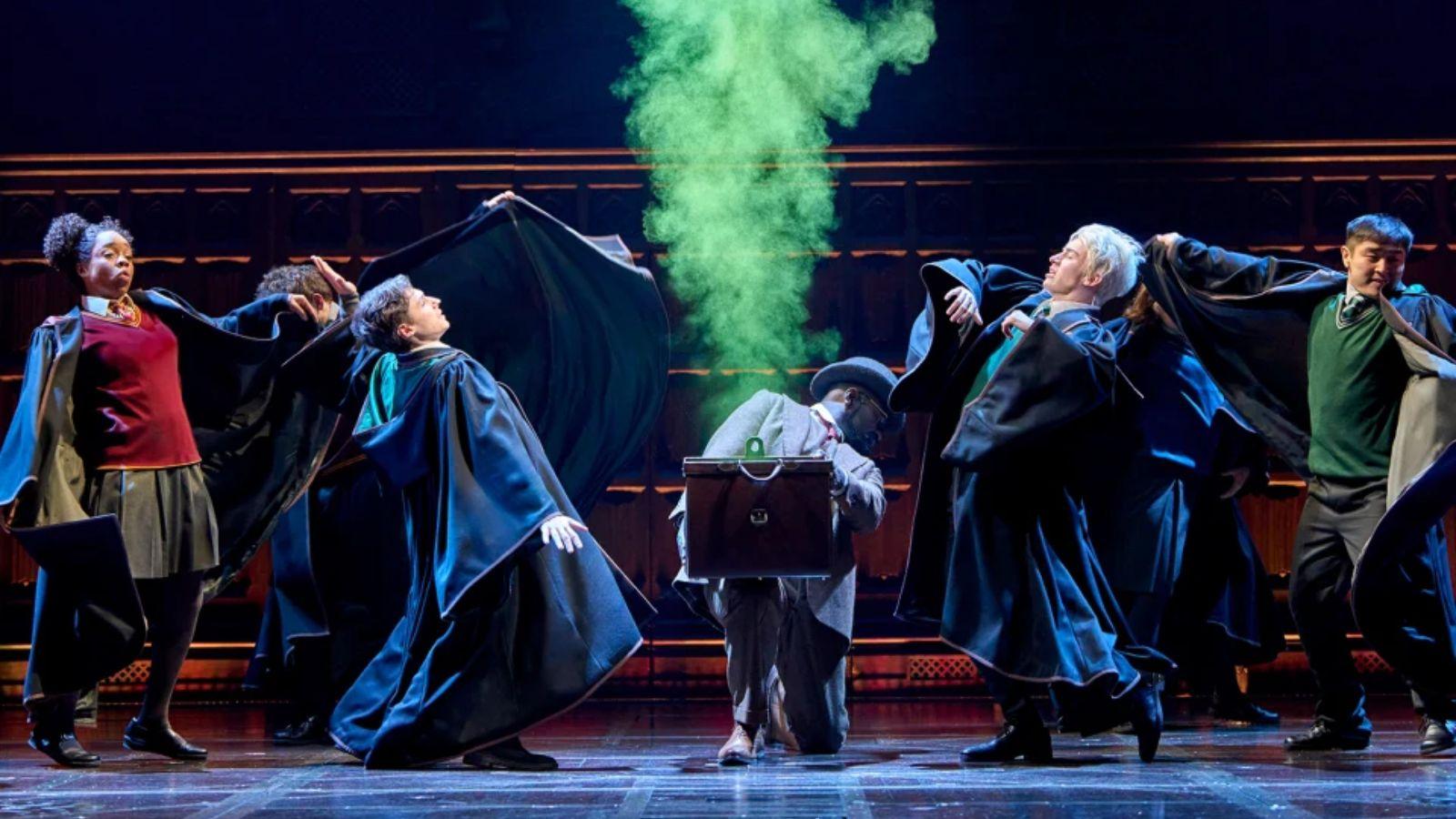 Harry Potter and the Cursed child being performed at London Theatre,