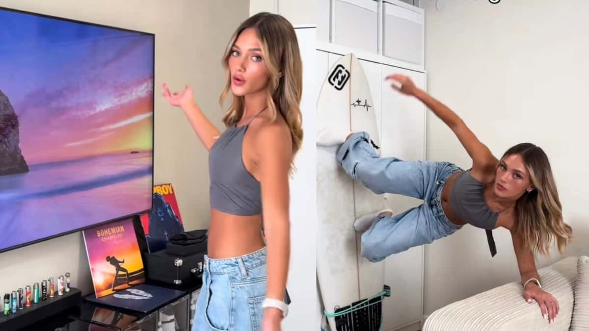 show your room off like a cool girl TikTok trend