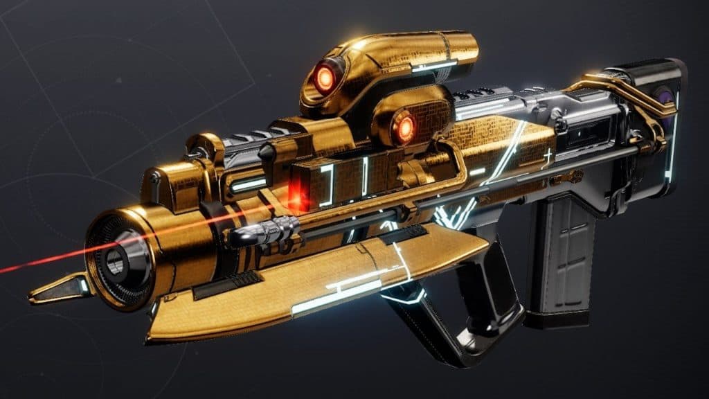 The Corrasion pulse rifle in Destiny 2.