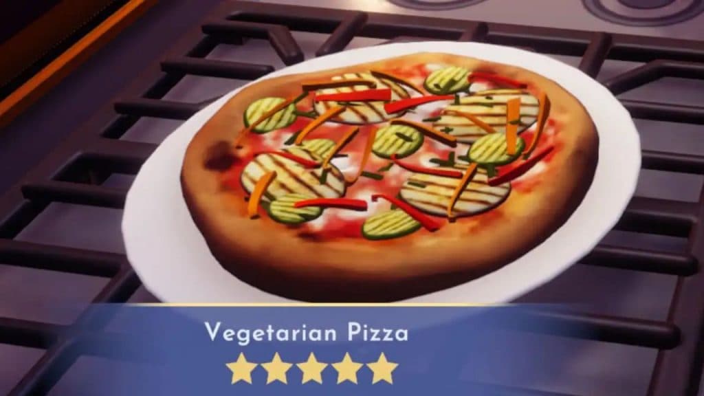 Vegetarian Pizza in Dreamlight Valley