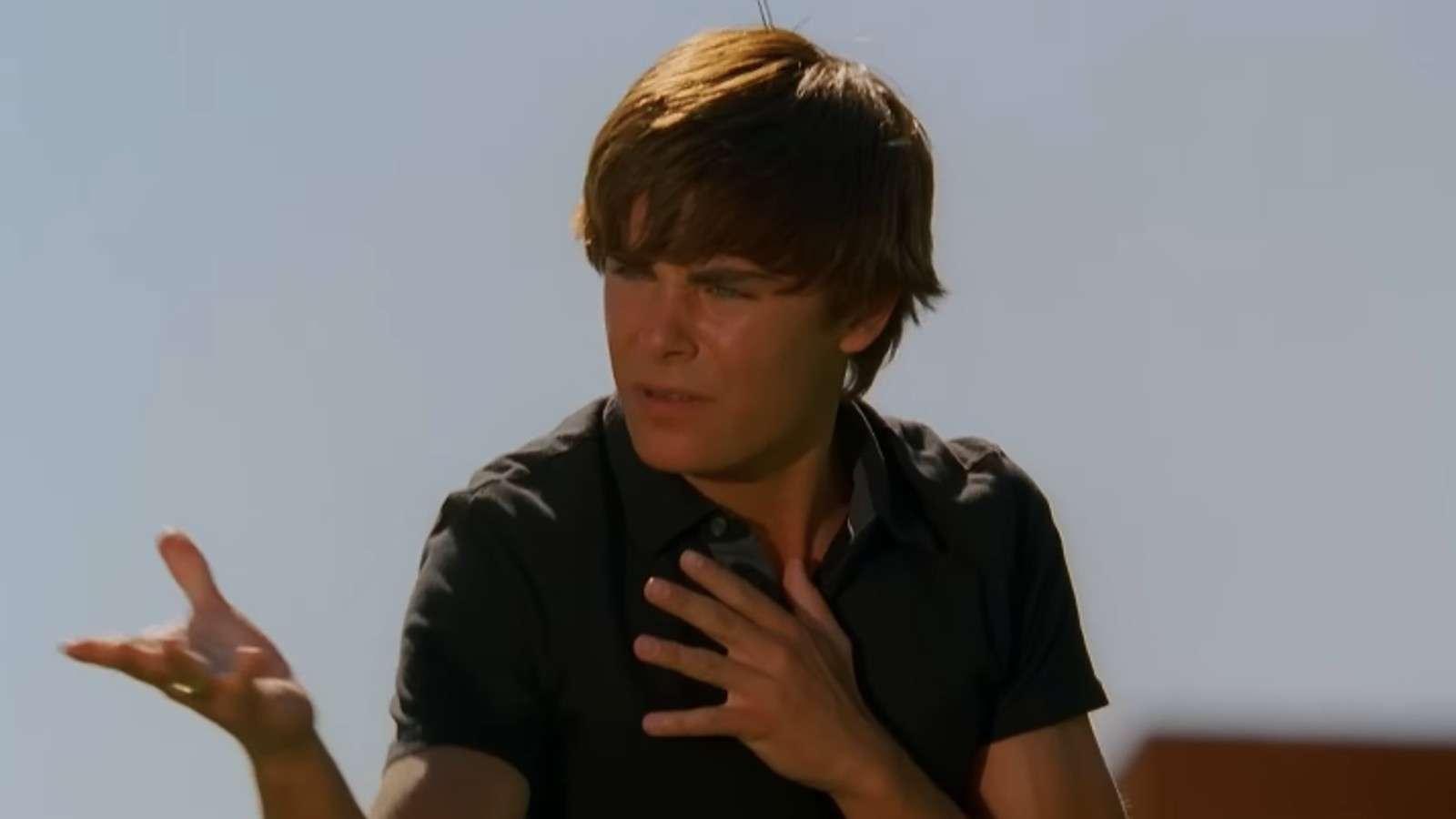 Zac Efron in High School Musical 2
