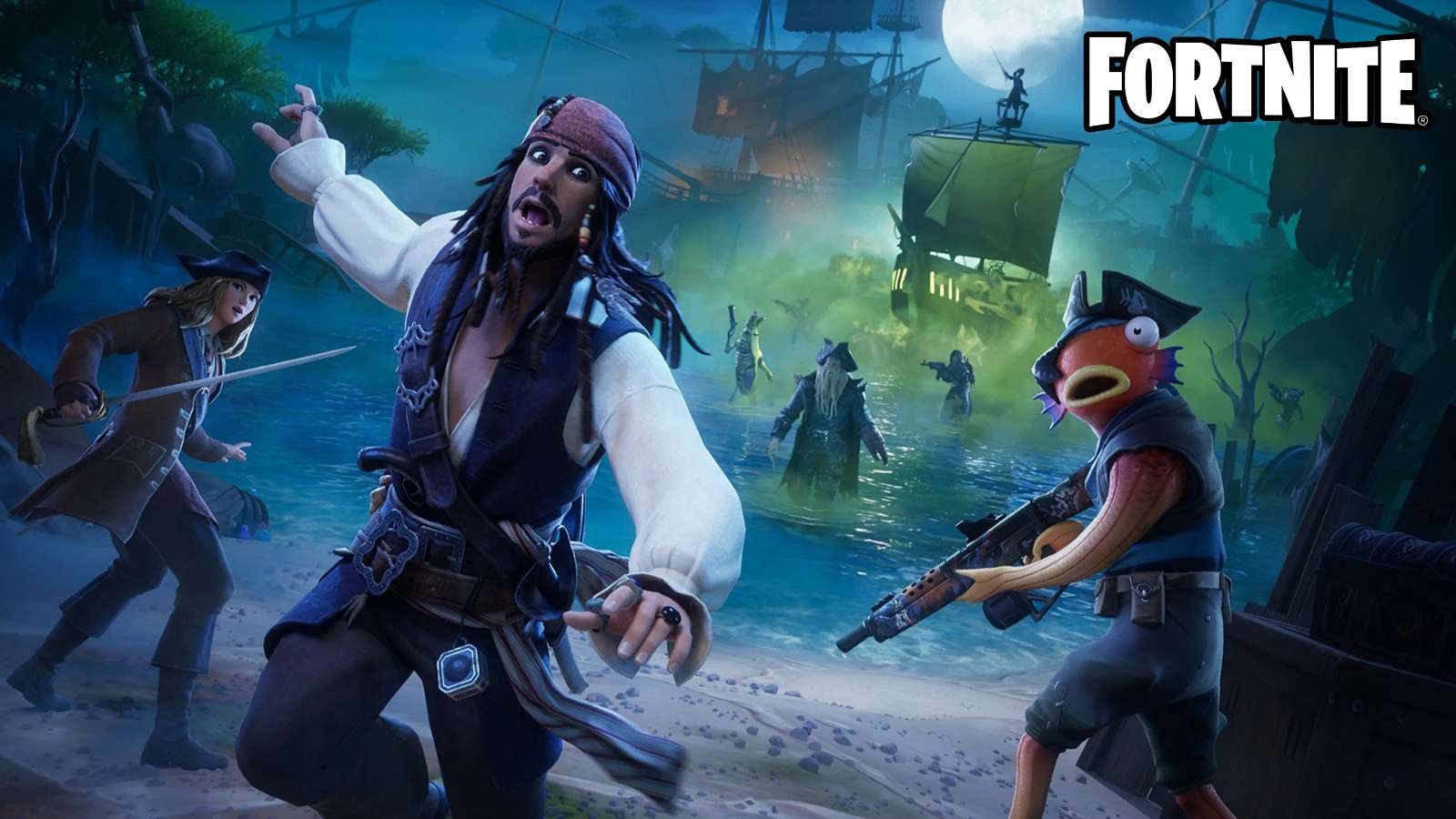 Pirates collab in Fortnite