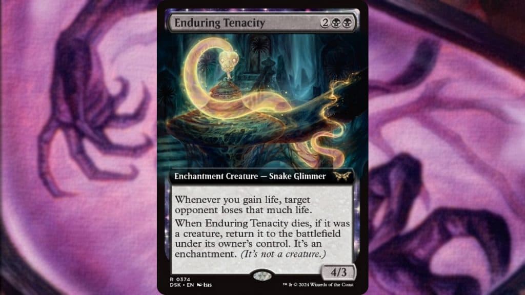 MTG Duskmourn Enduring Tenacity