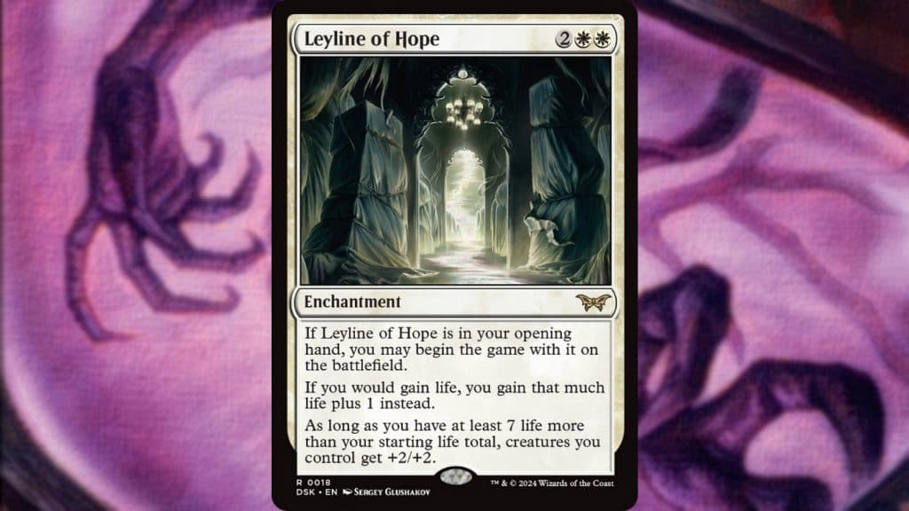 MTG Duskmourn Leyline of Hope