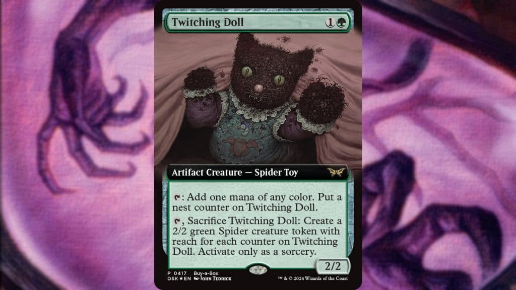 MTG Duskmourn Twitching Doll