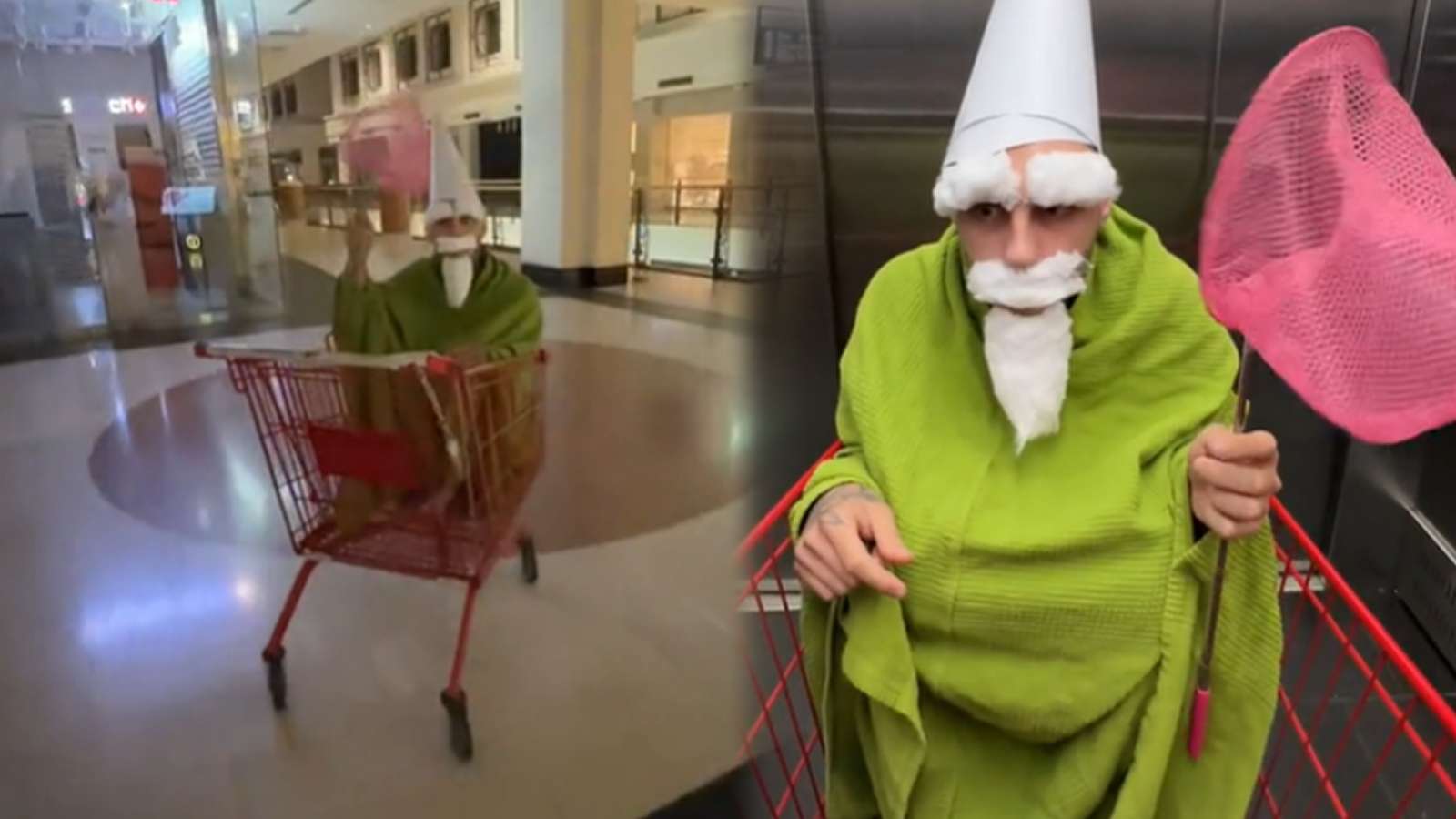 Who is the tiny green mall wizard going viral on TikTok? - Dexerto