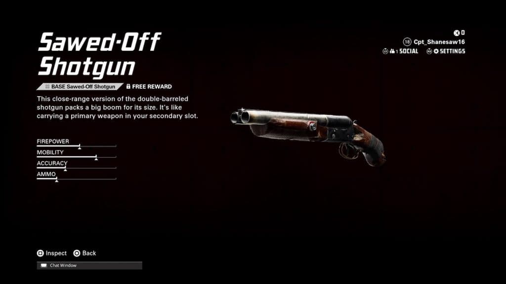 XDefiant Sawed-Off Shotgun in-game