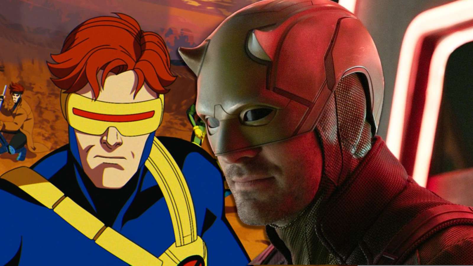 Cyclops from X-Men '97 and Daredevil from She-Hulk