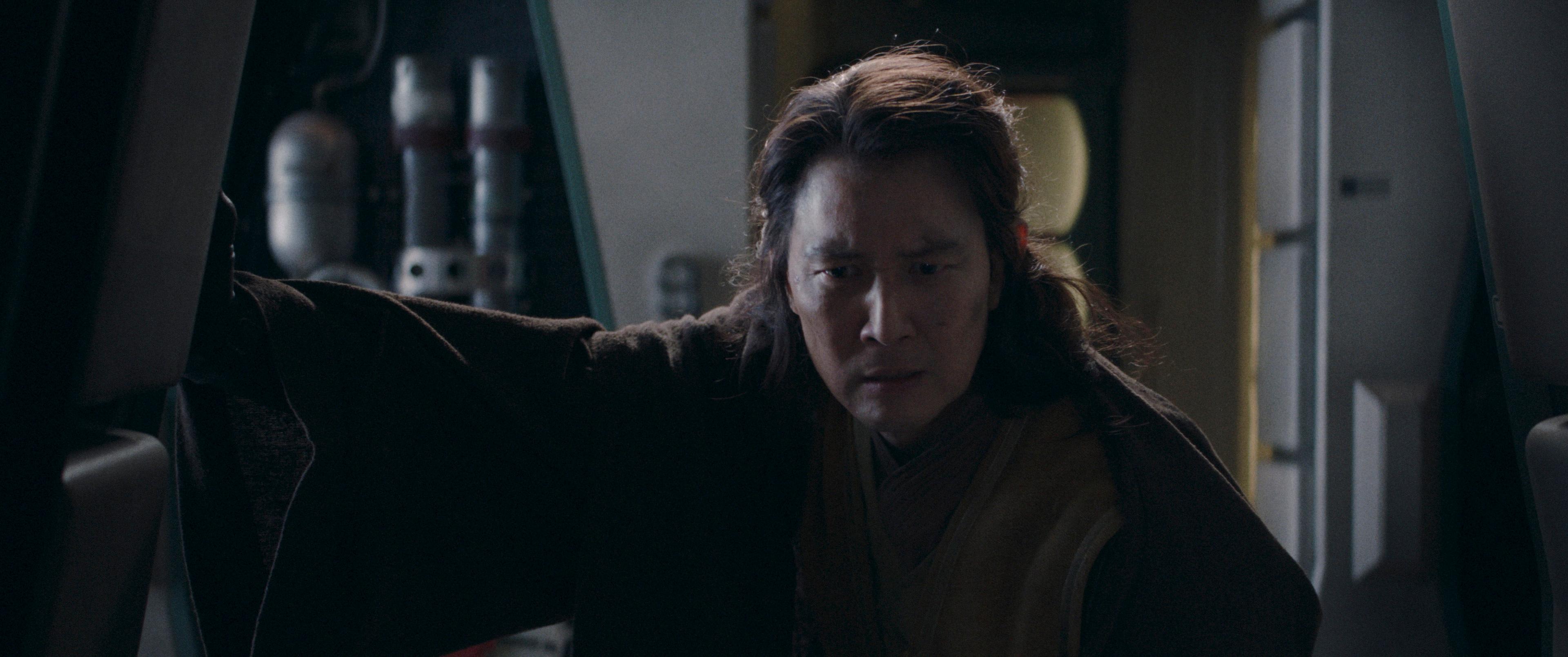 Master Sol (Lee Jung-jae) in THE ACOLYTE season 1 episode 6.